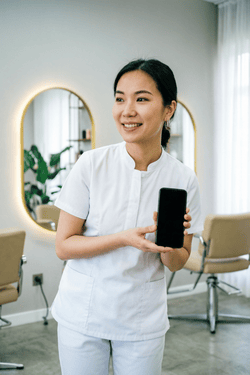 Physiotherapist using Little Appointment