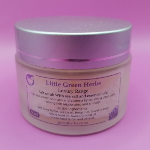 Salt Bergamot Sweet Orange Face and Body Scrub 50ml